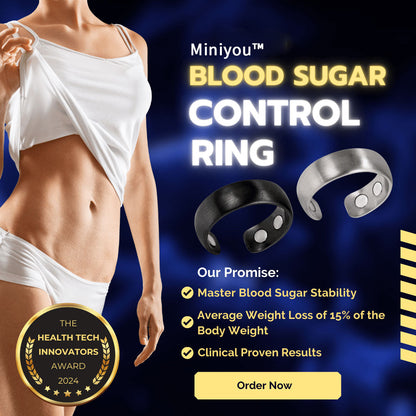 Miniyou™ Lymphvity MagneTherapy Germanium Blood Sugar Control Ring（⭐️60% off second item⭐️）