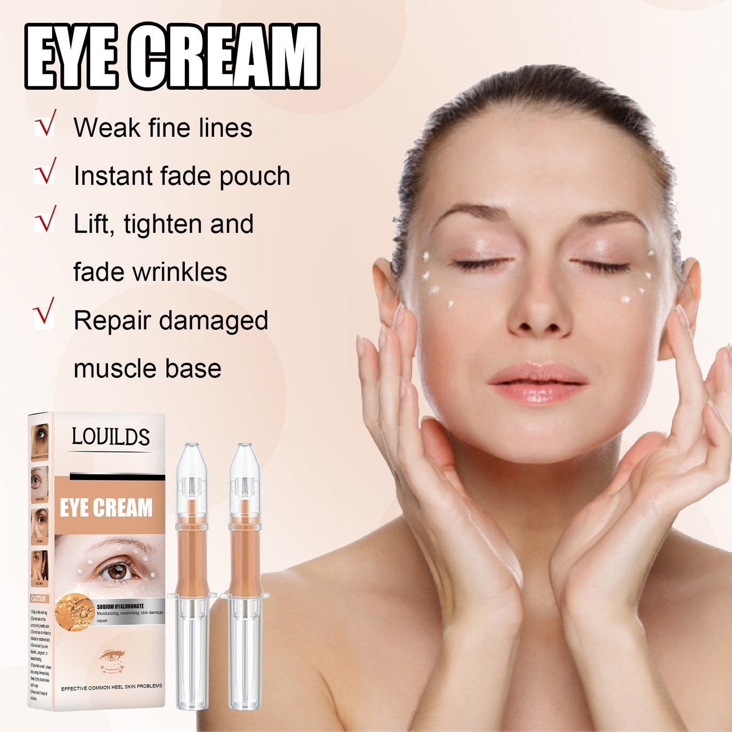 LOVILDS™ Revitalizing Eye Gel with Collagen and Hyaluronic Acid