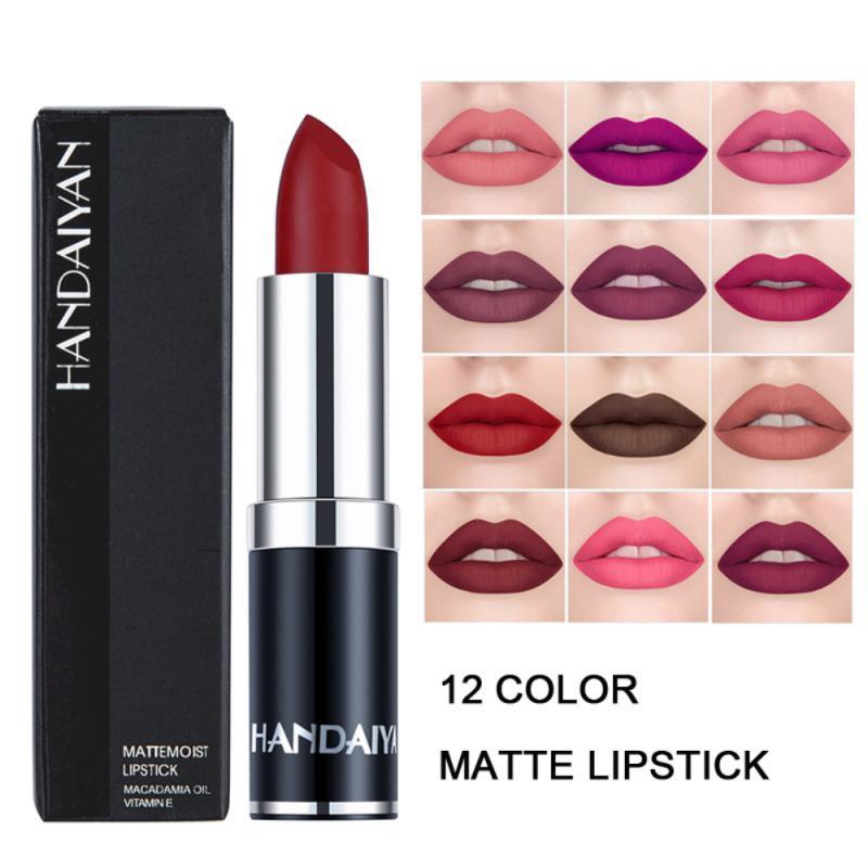 12 Colors Matte Lipstick